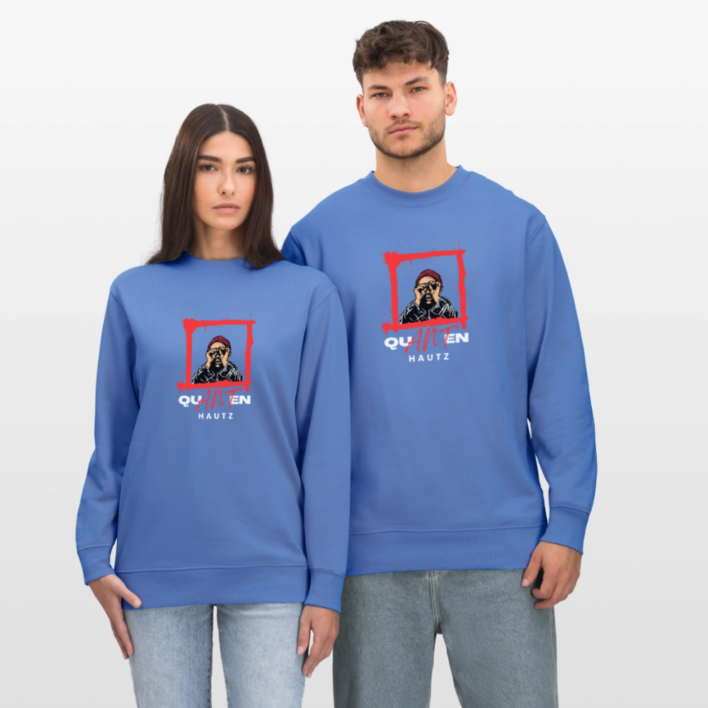 Unisex Bio-Sweatshirt CHANGER  Quanten Hautz - Blau