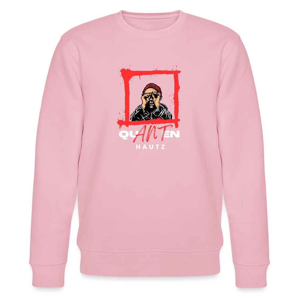 Unisex Bio-Sweatshirt CHANGER  Quanten Hautz - Hellrosa
