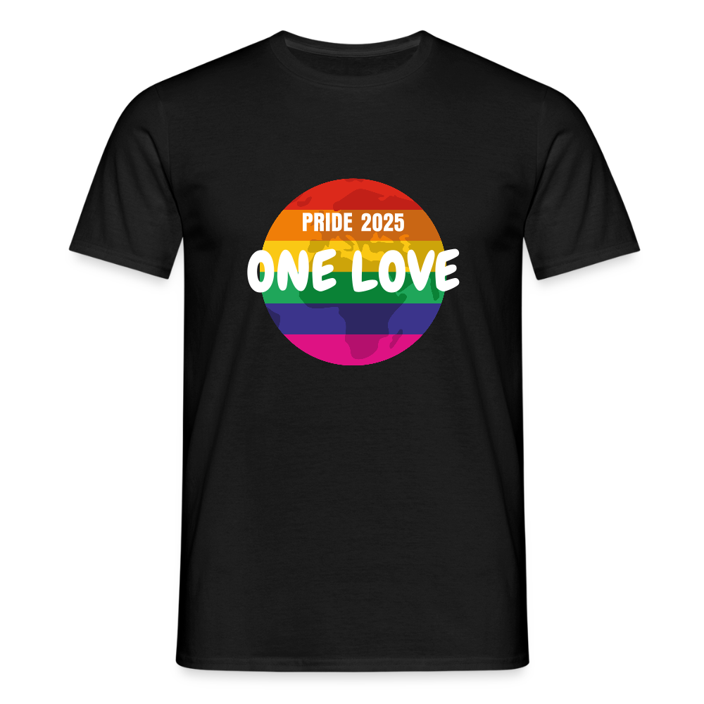 Männer T-Shirt Pride - Schwarz