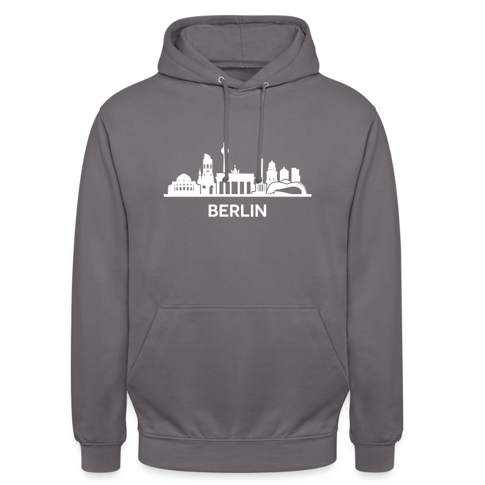 Unisex Hoodie Berlin - Mittelgrau