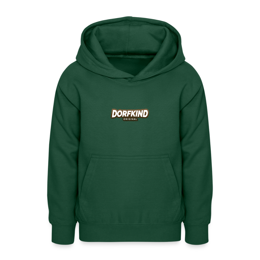 Teenager Hoodie Dorfkind - Flaschengrün