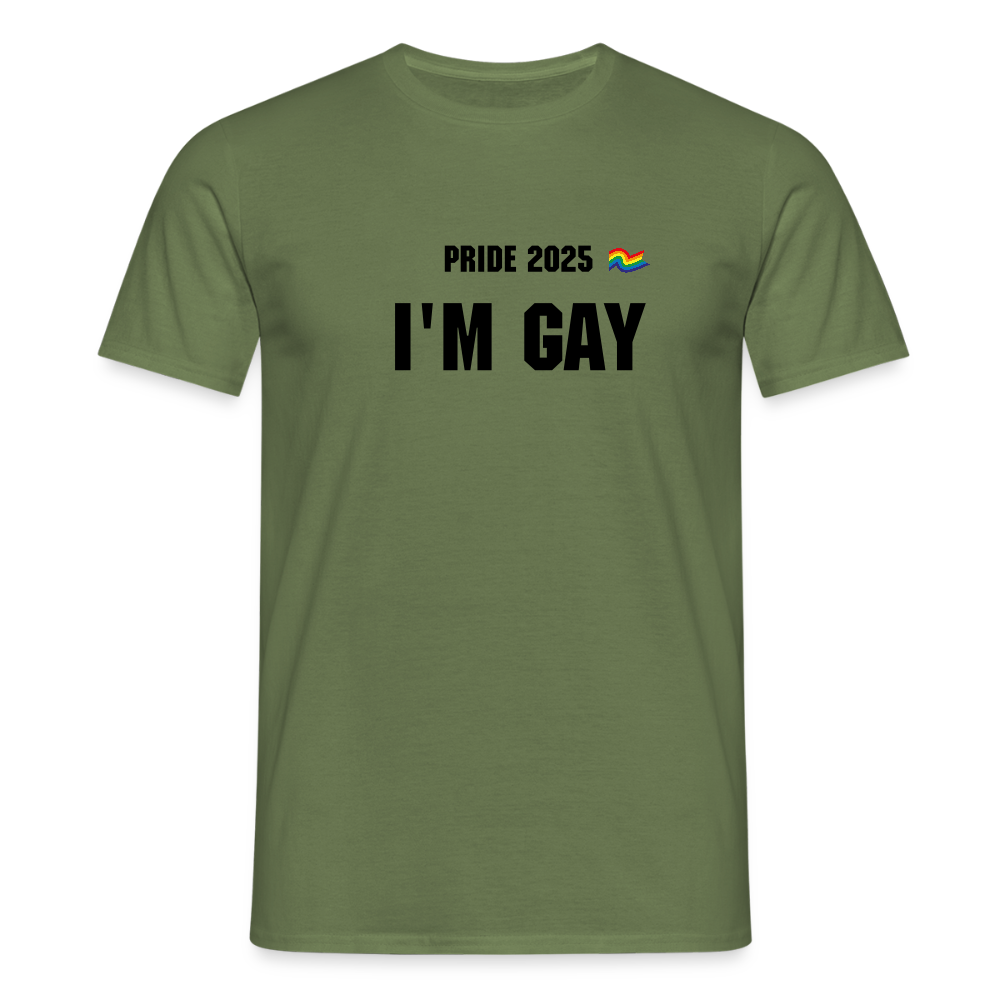 Männer T-Shirt Pride - Militärgrün