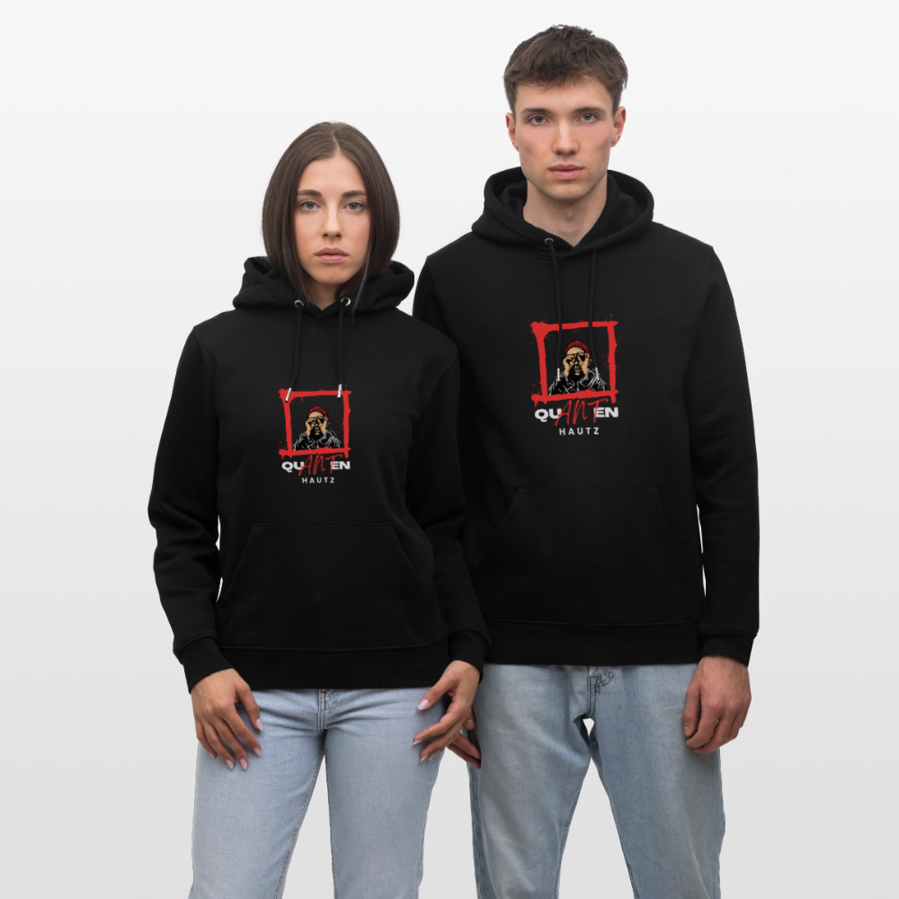 Unisex Bio-Hoodie CRUISER  Quanten Hautz - Schwarz