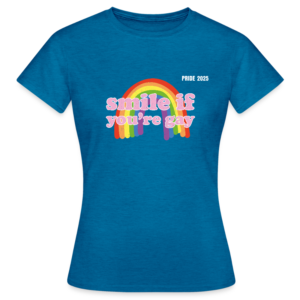 Frauen T-Shirt Pride - Antikblaues Saphir meliert