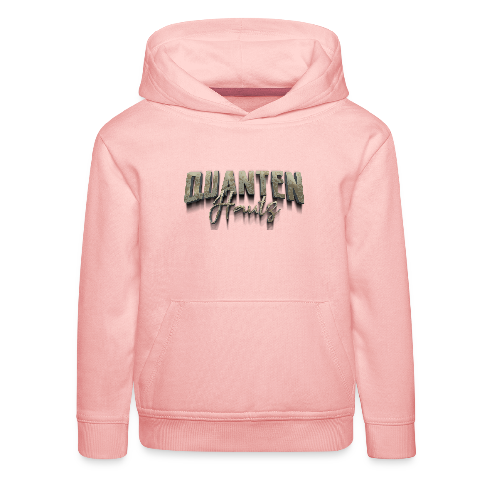 Kinder Premium Hoodie Quanten Hautz - Kristallrosa