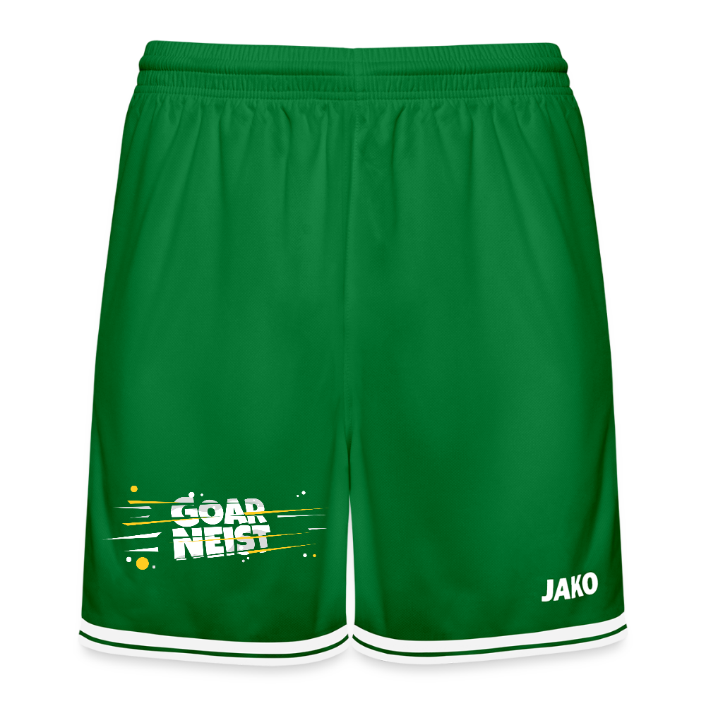 JAKO Basketball Short Center 2.0 Goarneist - Grün/Weiß