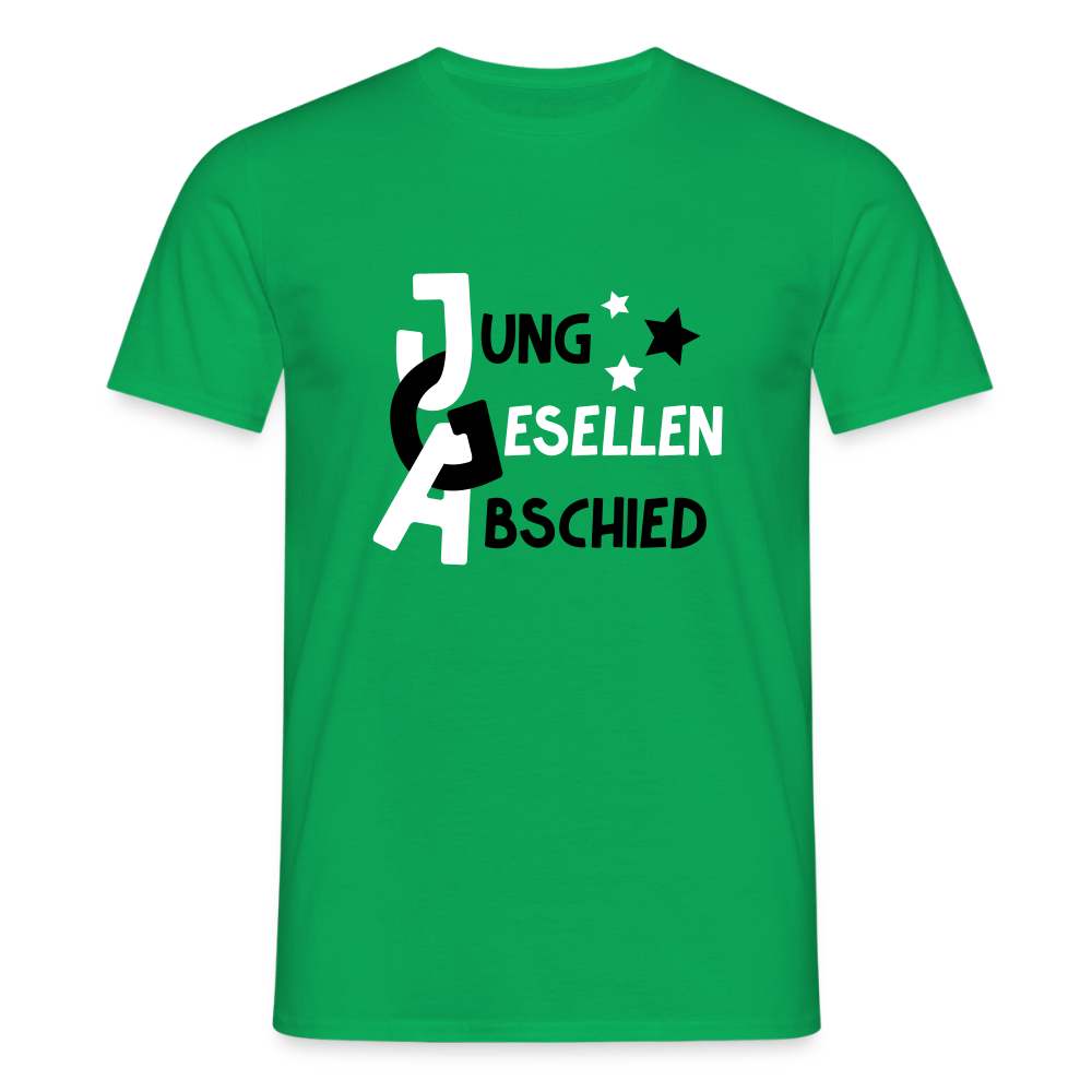 Männer T-Shirt JGA - Kelly Green