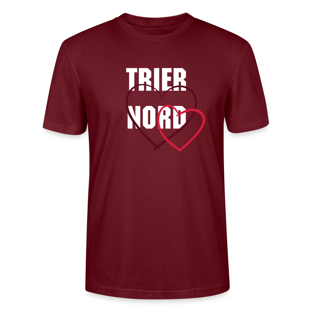 Stanley/Stella Unisex T-Shirt Trier Nord - Burgunderrot