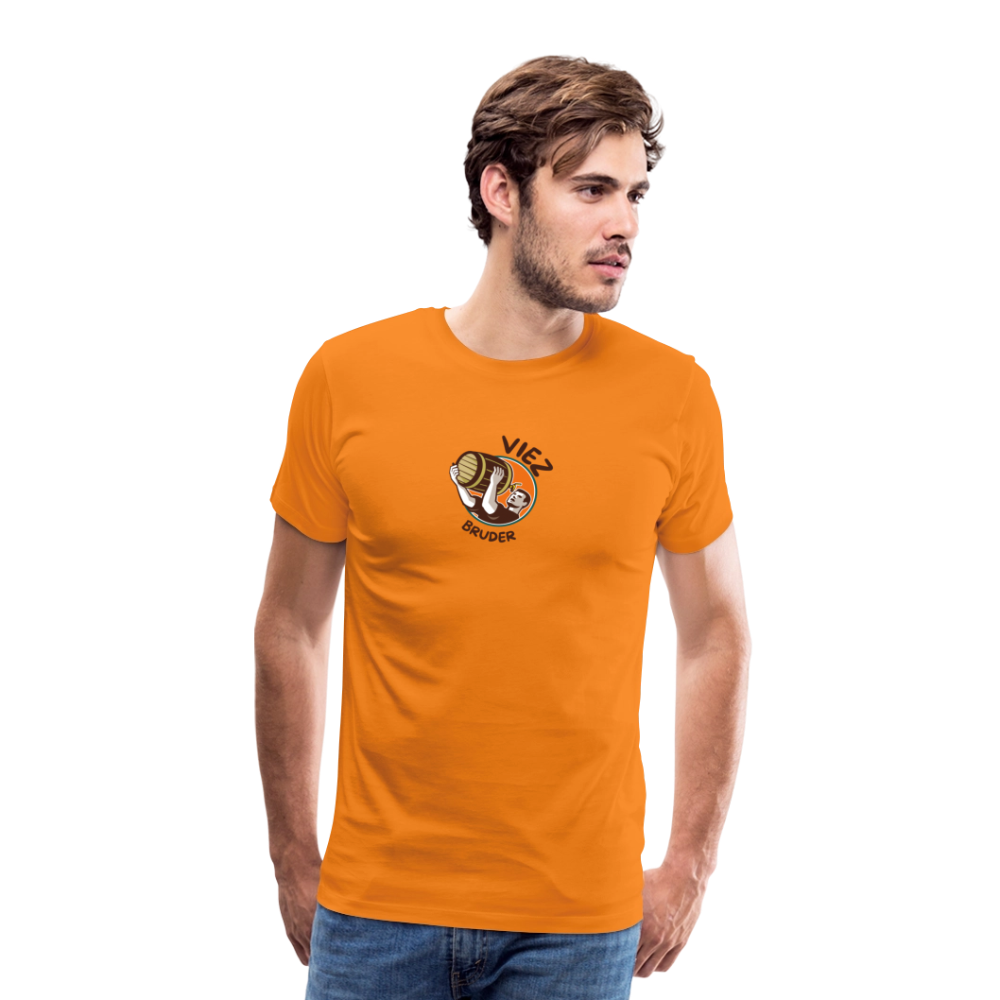 Männer Premium T-Shirt Viezbruder - Orange