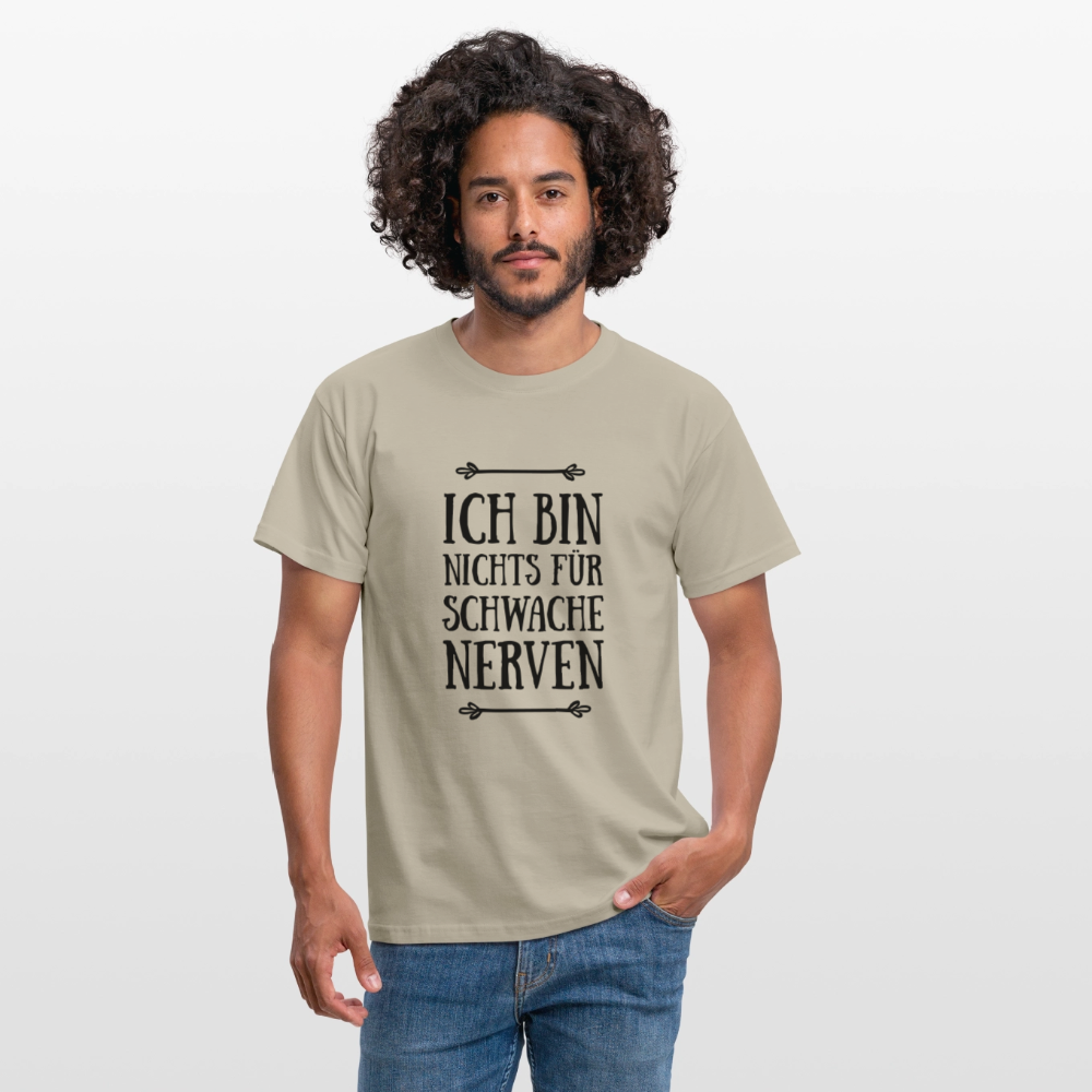 Männer T-Shirt Fun - Sandbeige