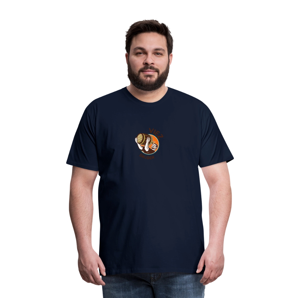 Männer Premium T-Shirt Viezbruder - Navy