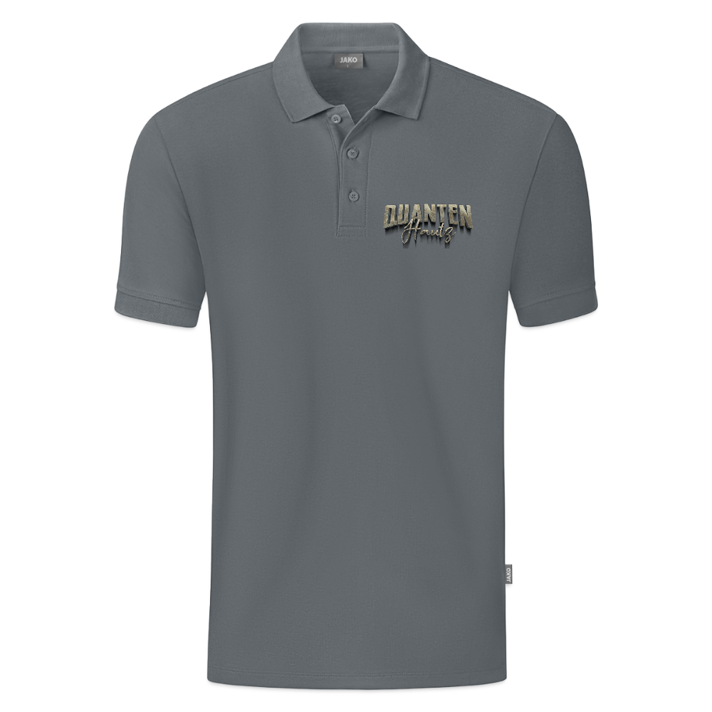 JAKO Männer Polo Organic Quanten Hautz - Grau