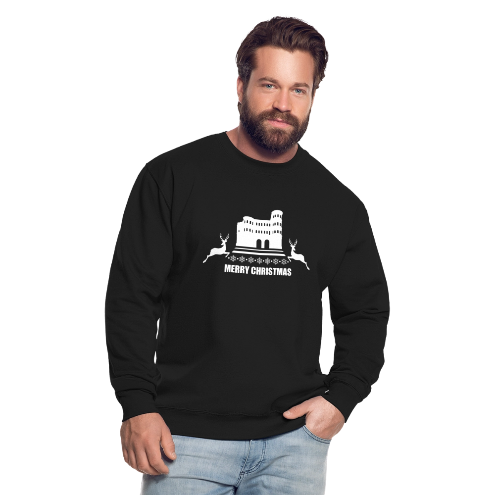 Weihnachtspullover UNISEX - Schwarz