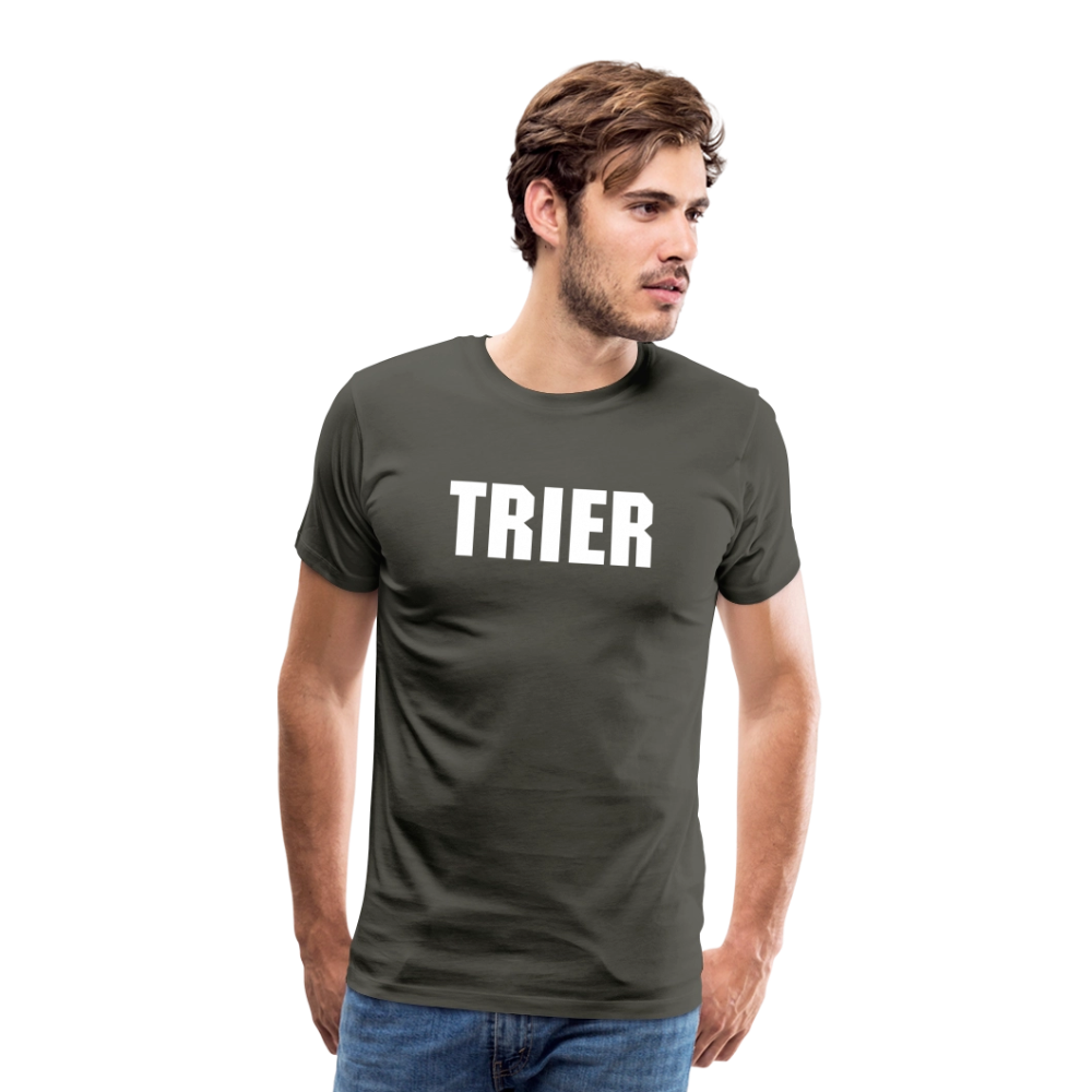 Männer Premium T-Shirt Trier - Asphalt