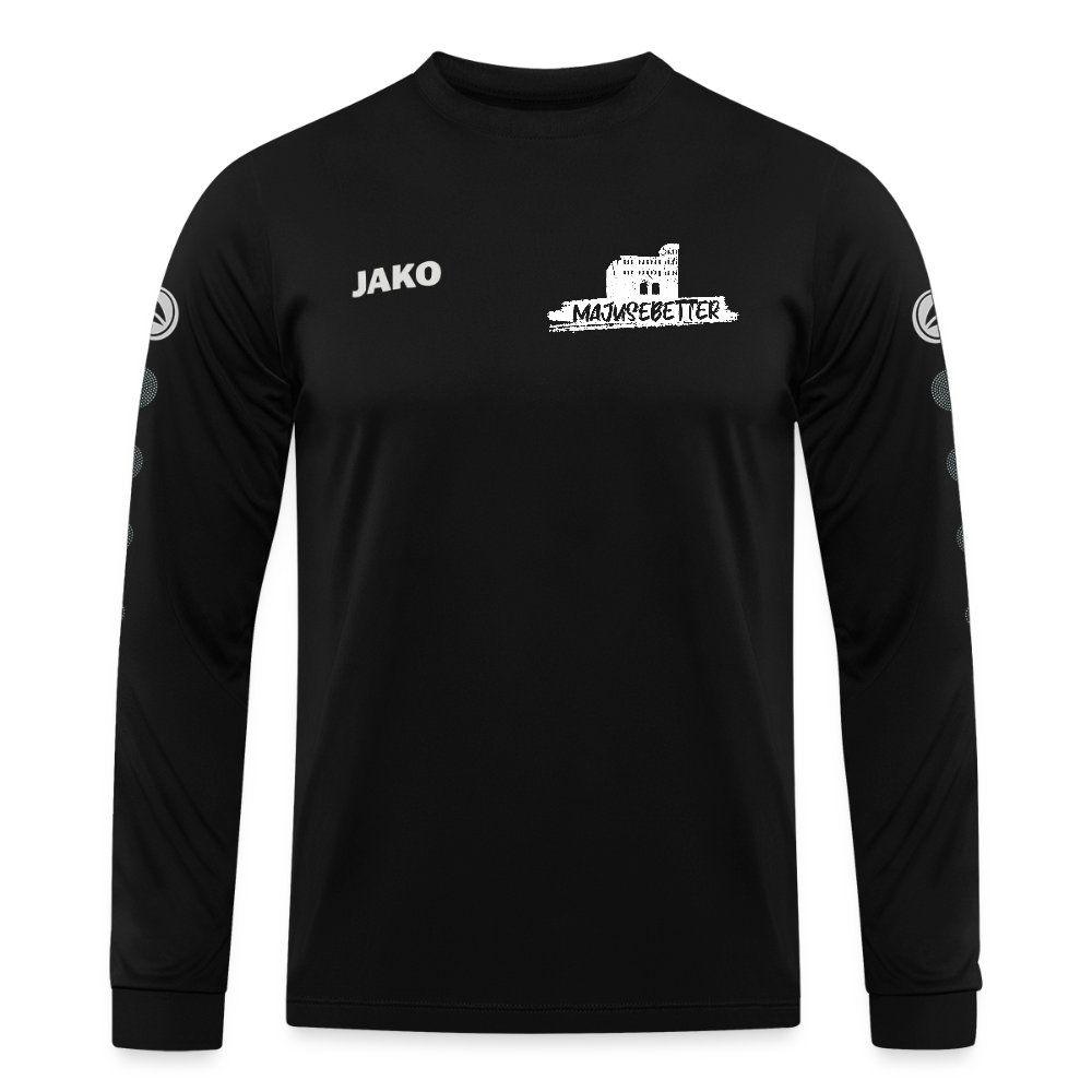 JAKO Trikot Team Langarm Majusebetter - Schwarz