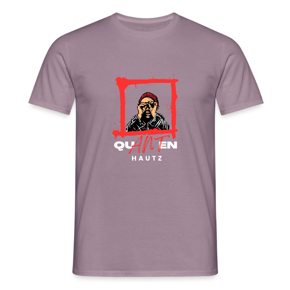 Männer T-Shirt Quanten Hautz - Lilagrau 
