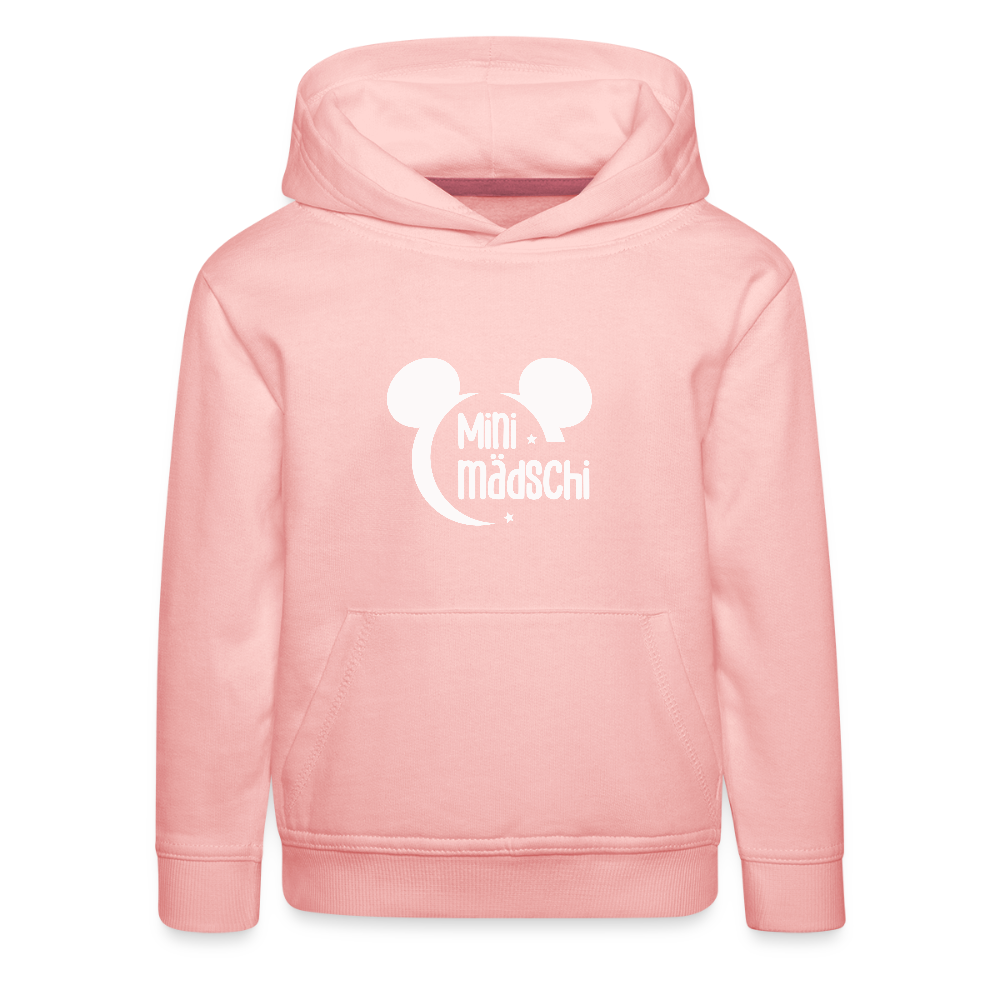 Kinder Premium Hoodie Mini Mädschi - Kristallrosa