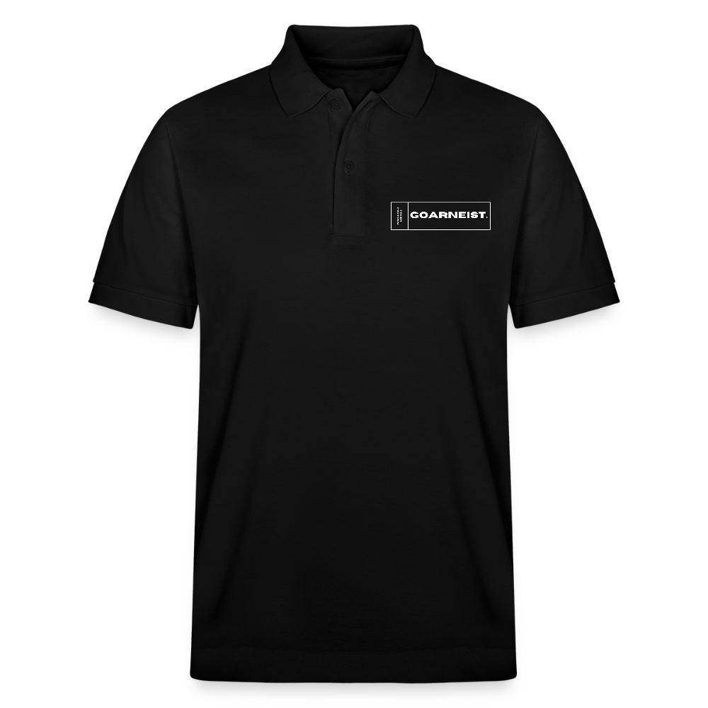 Unisex Bio-Poloshirt Goarneist - Schwarz