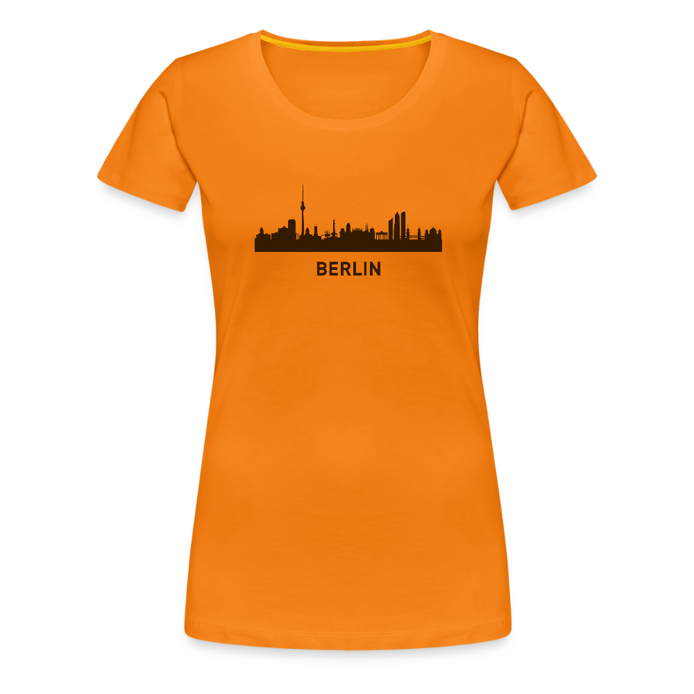 Frauen Premium T-Shirt Berlin - Orange