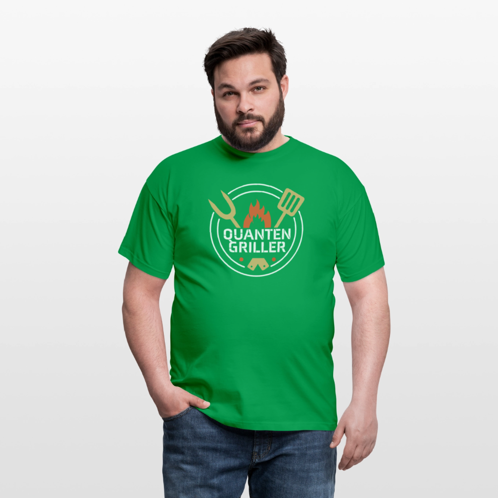 Männer T-Shirt Quanten Griller - Kelly Green