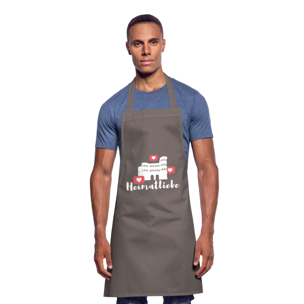 Kochschürze Heimatliebe - Grau