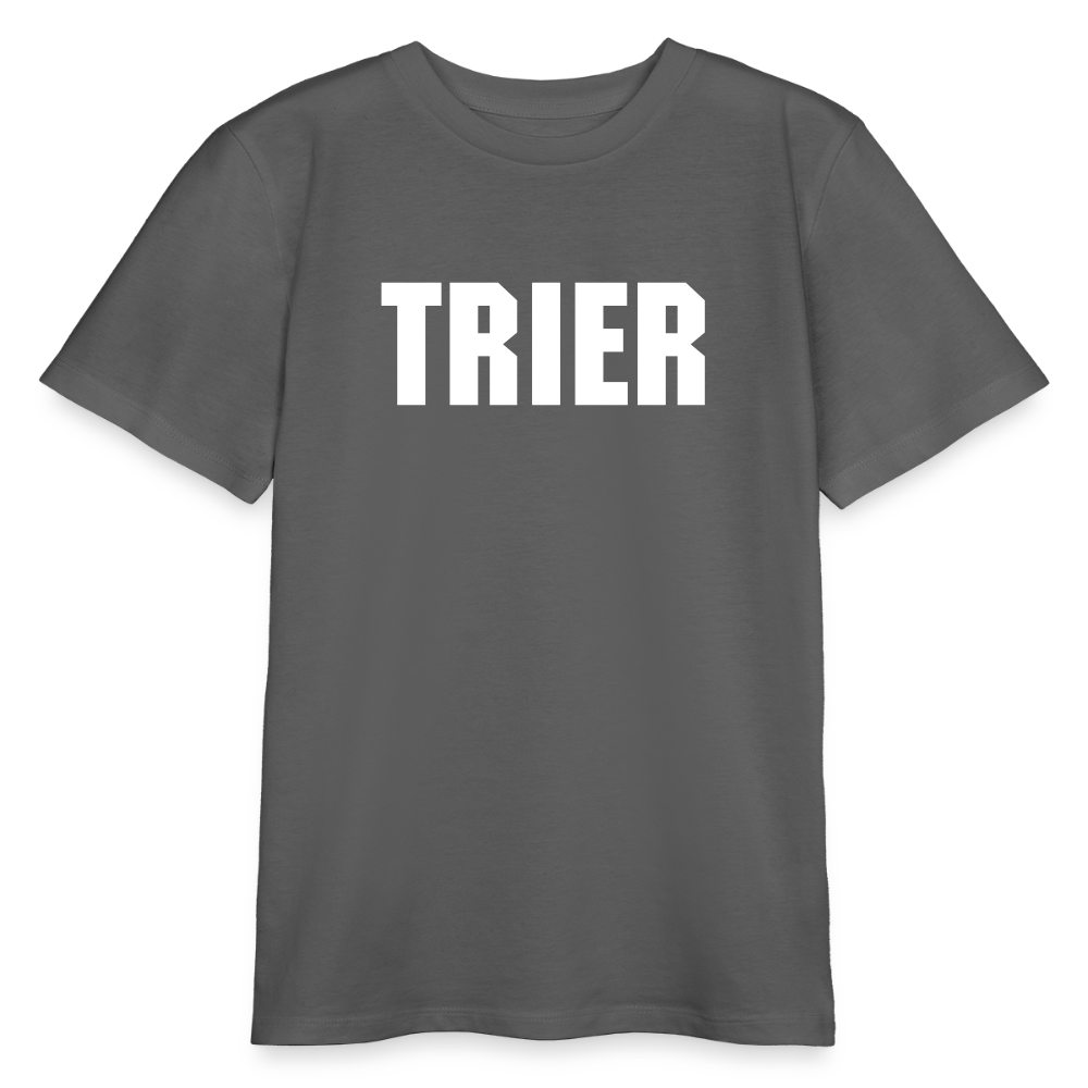 Stanley/Stella Bio Teenager T-Shirt Trier - Anthrazit