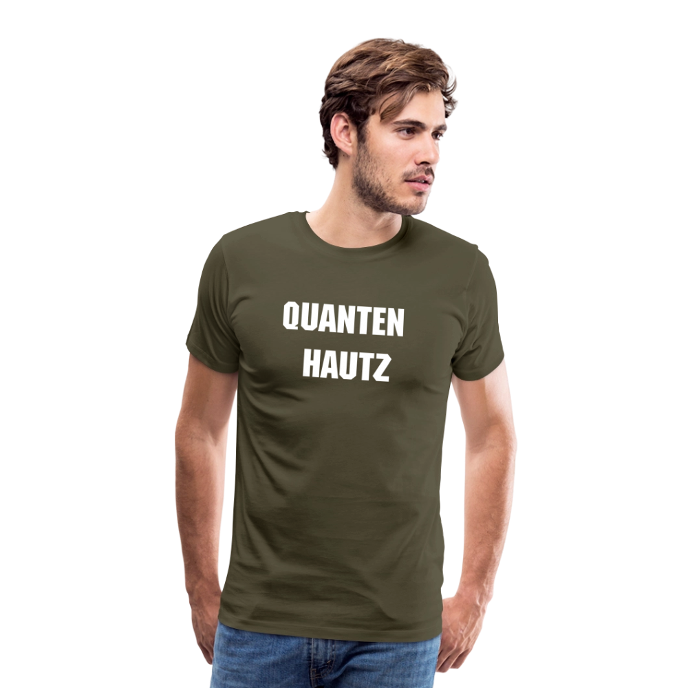 Männer Premium T-Shirt Quanten Hautz - Khaki