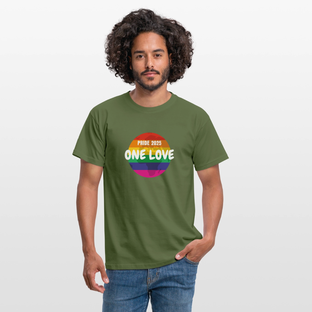 Männer T-Shirt Pride - Militärgrün