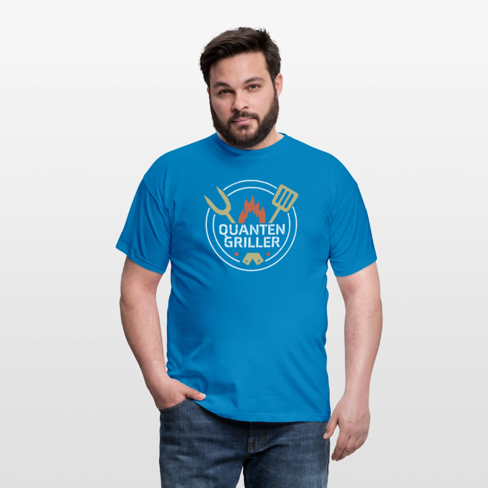 Männer T-Shirt Quanten Griller - Royalblau