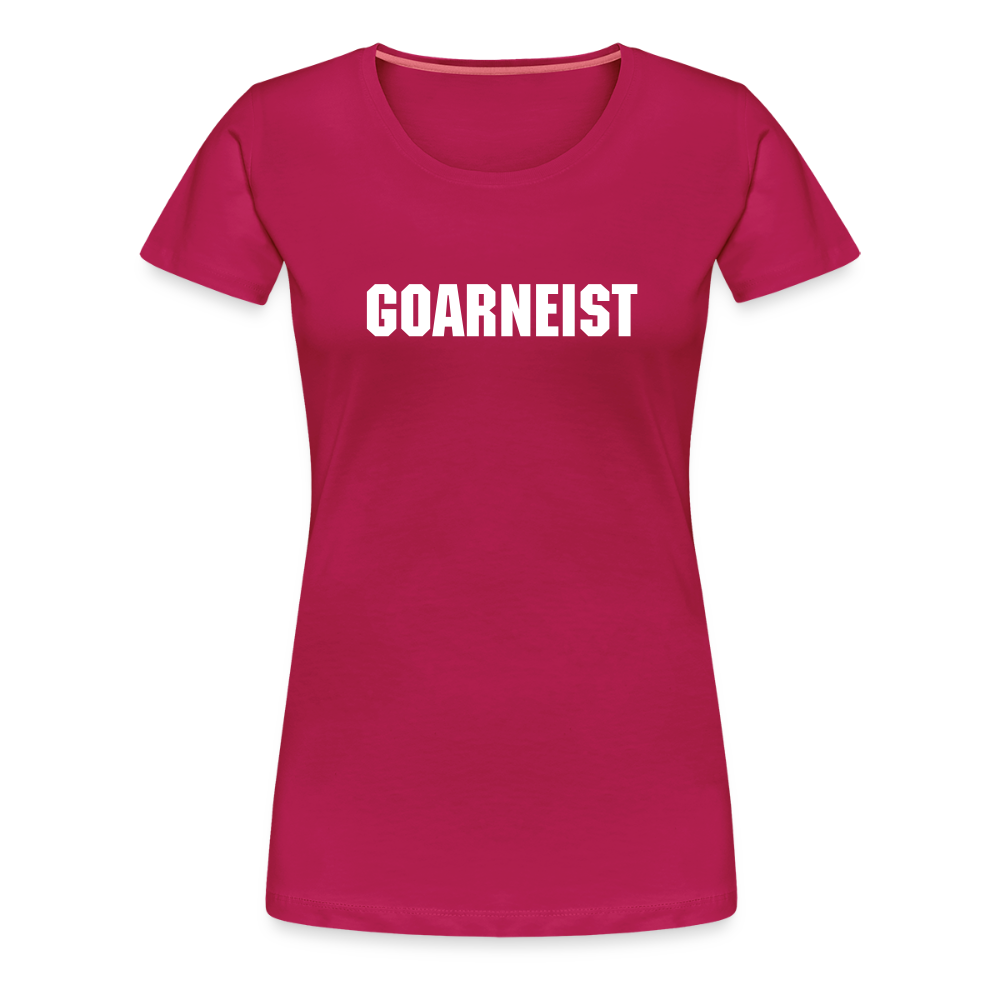 Frauen Premium T-Shirt Goarneist - dunkles Pink