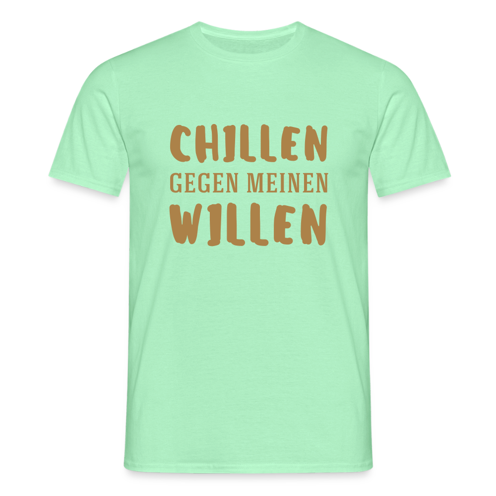Männer T-Shirt Fun Shirt - Mintgrün