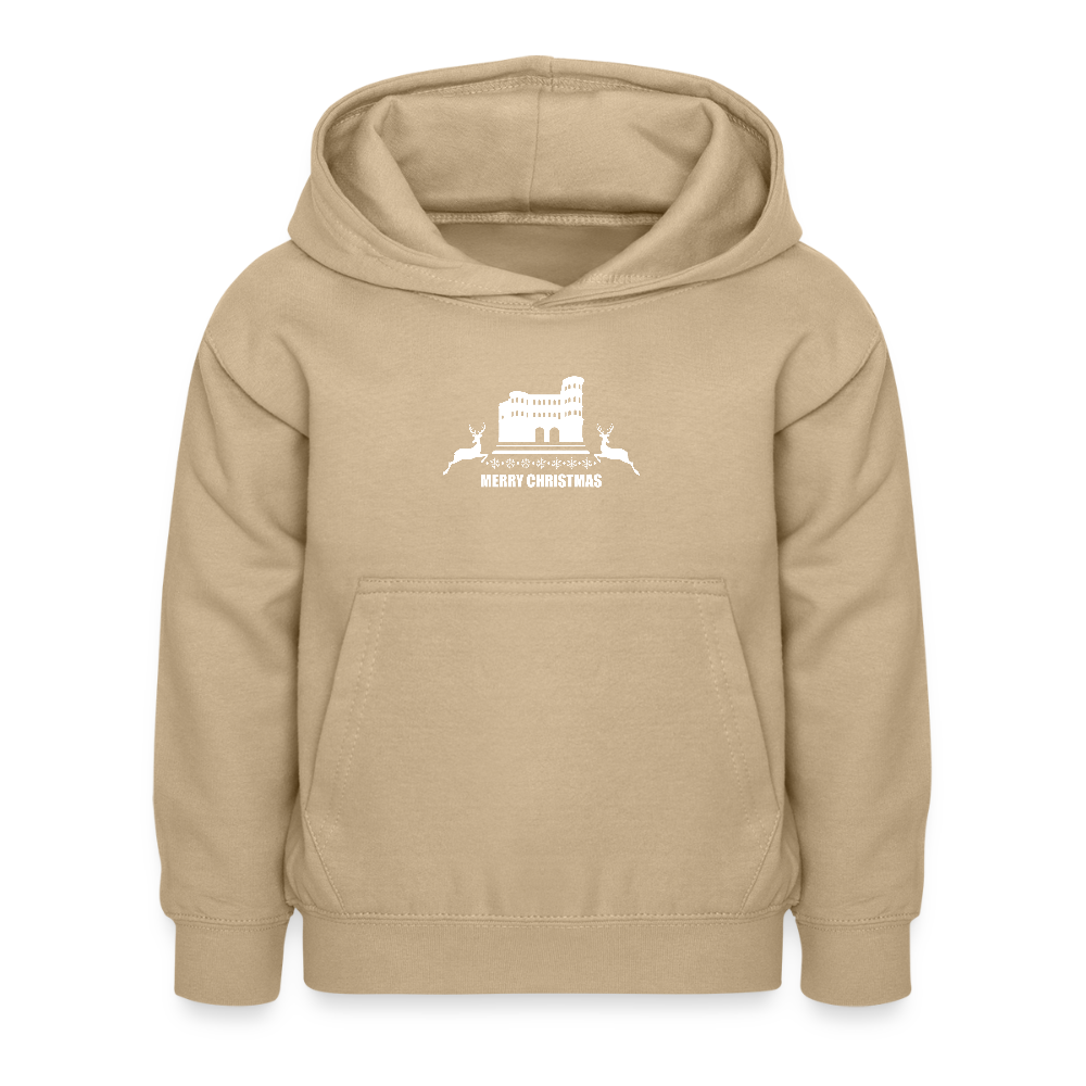 Kinder Hoodie Weihnachten - Sand