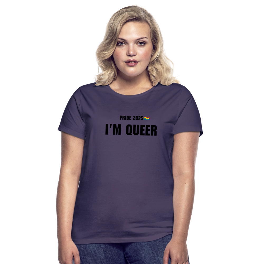 Frauen T-Shirt Pride - Dunkellila