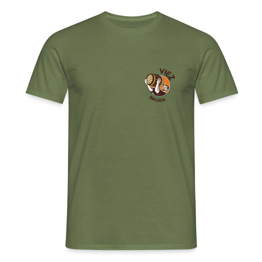 Männer T-Shirt Viezbruder - Militärgrün