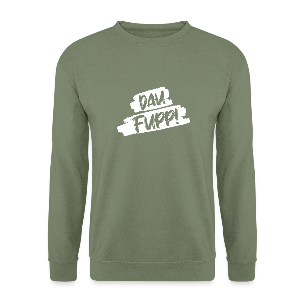 Unisex Pullover Premium Dau Fupp - Armeegrün