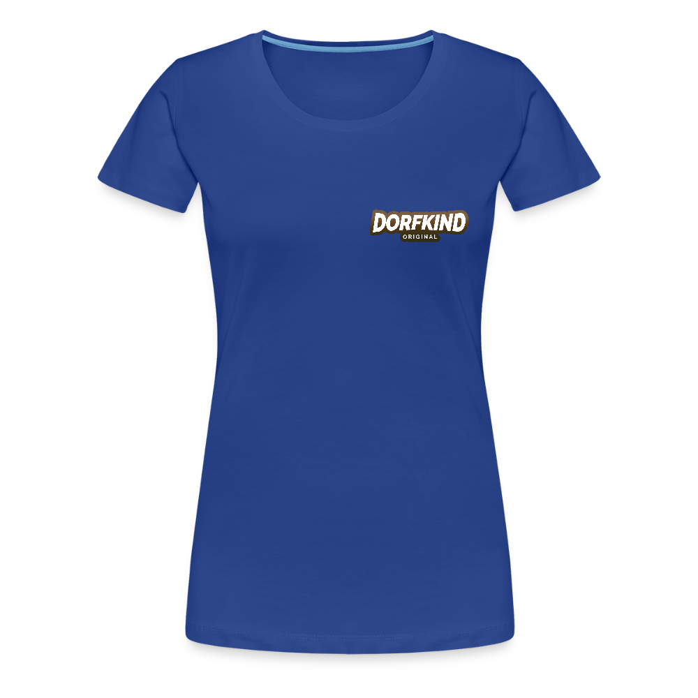 Frauen Premium T-Shirt Dorfkind - Königsblau