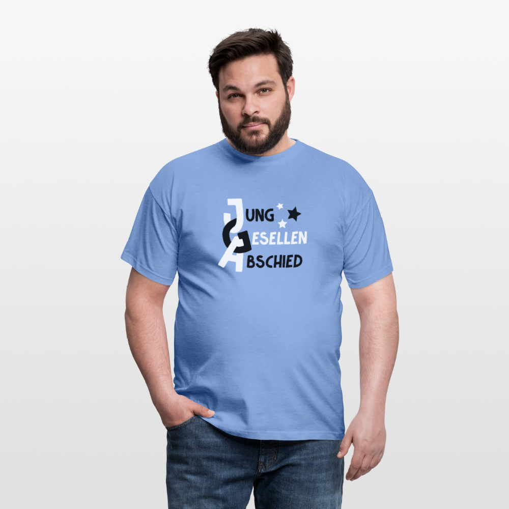 Männer T-Shirt JGA - carolina blue