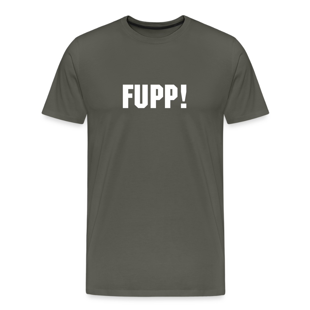 Männer Premium T-Shirt Fupp - Asphalt
