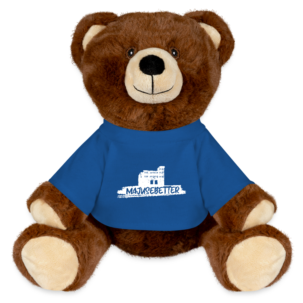 MiniFeet® RecycelBär® Braun majusebetter - Königsblau