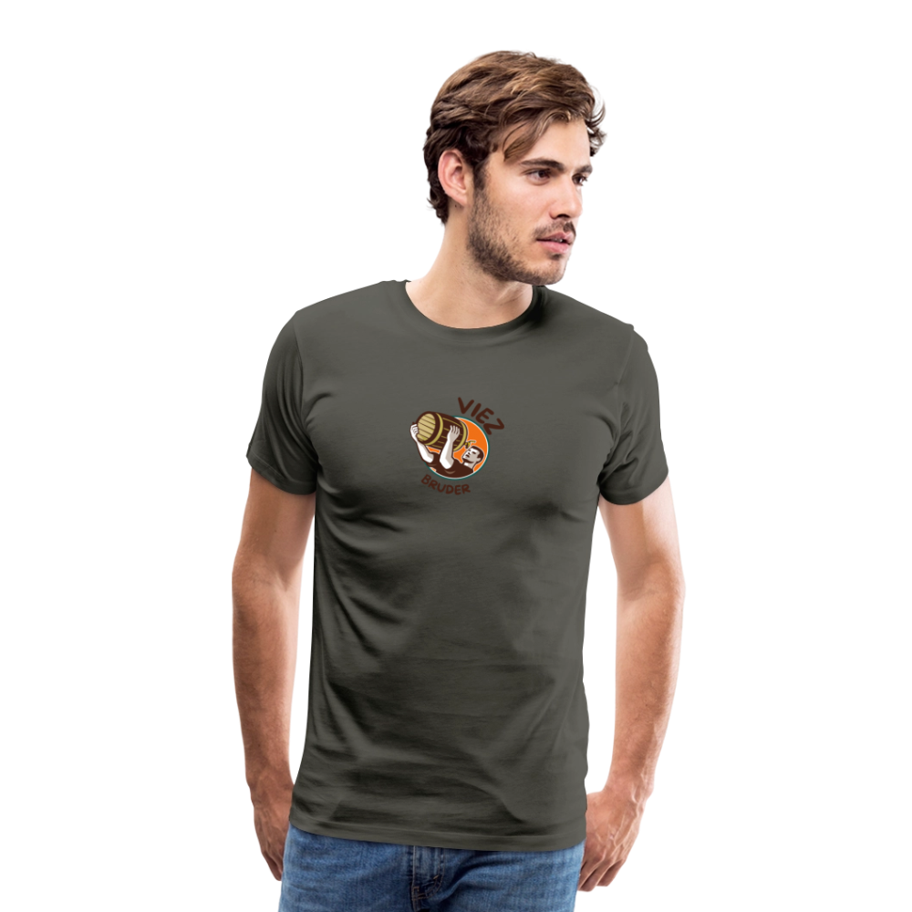 Männer Premium T-Shirt Viezbruder - Asphalt