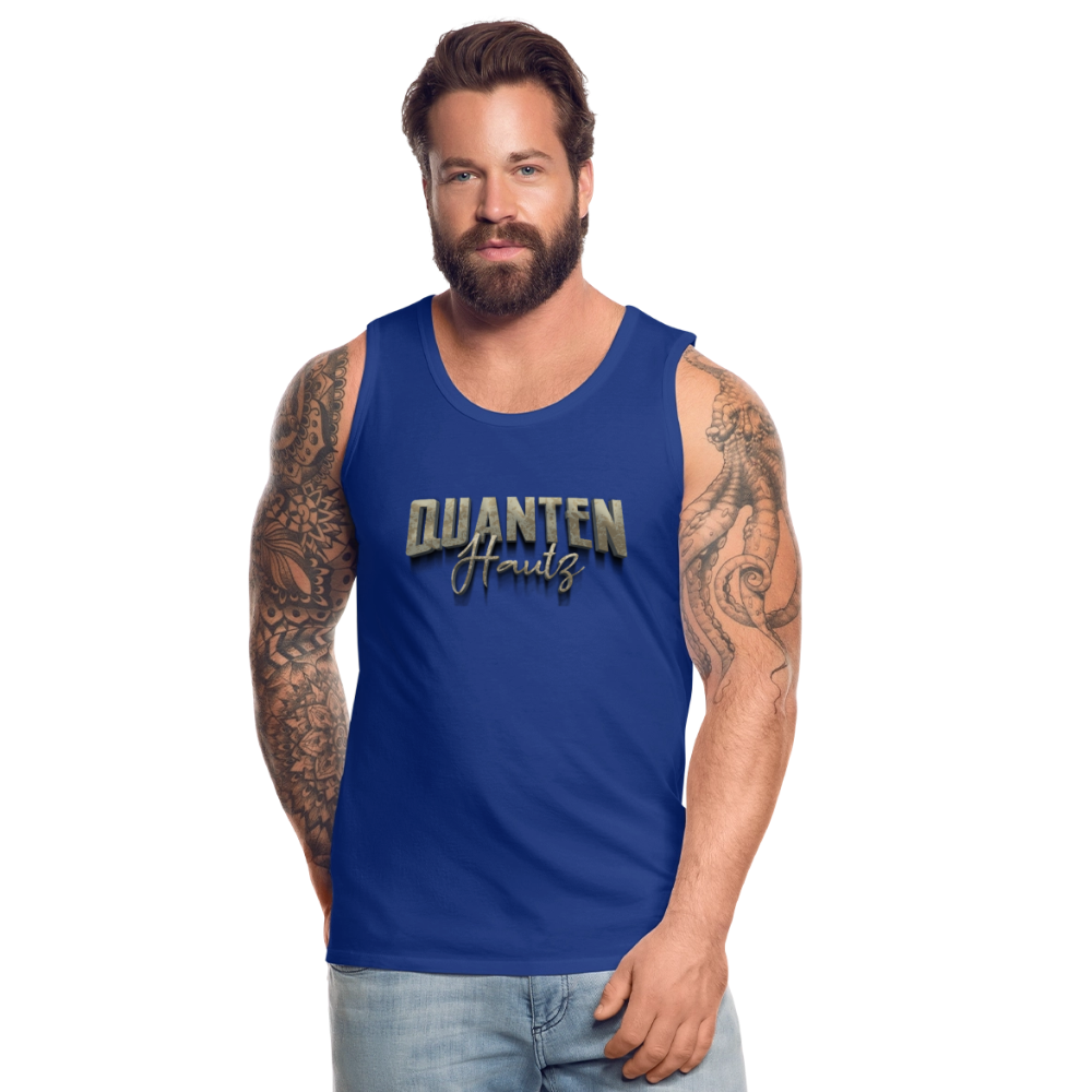 Männer Premium Tank Top Quanten Hautz - Königsblau