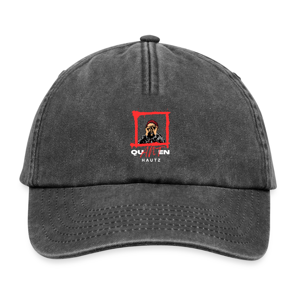 Relaxed Vintage Cap Quanten Hautz - Vintage Schwarz