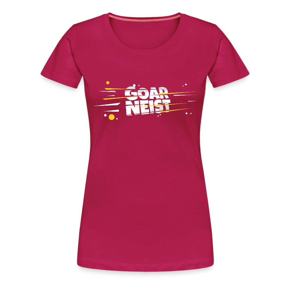 Frauen Premium T-Shirt Goarneist - dunkles Pink