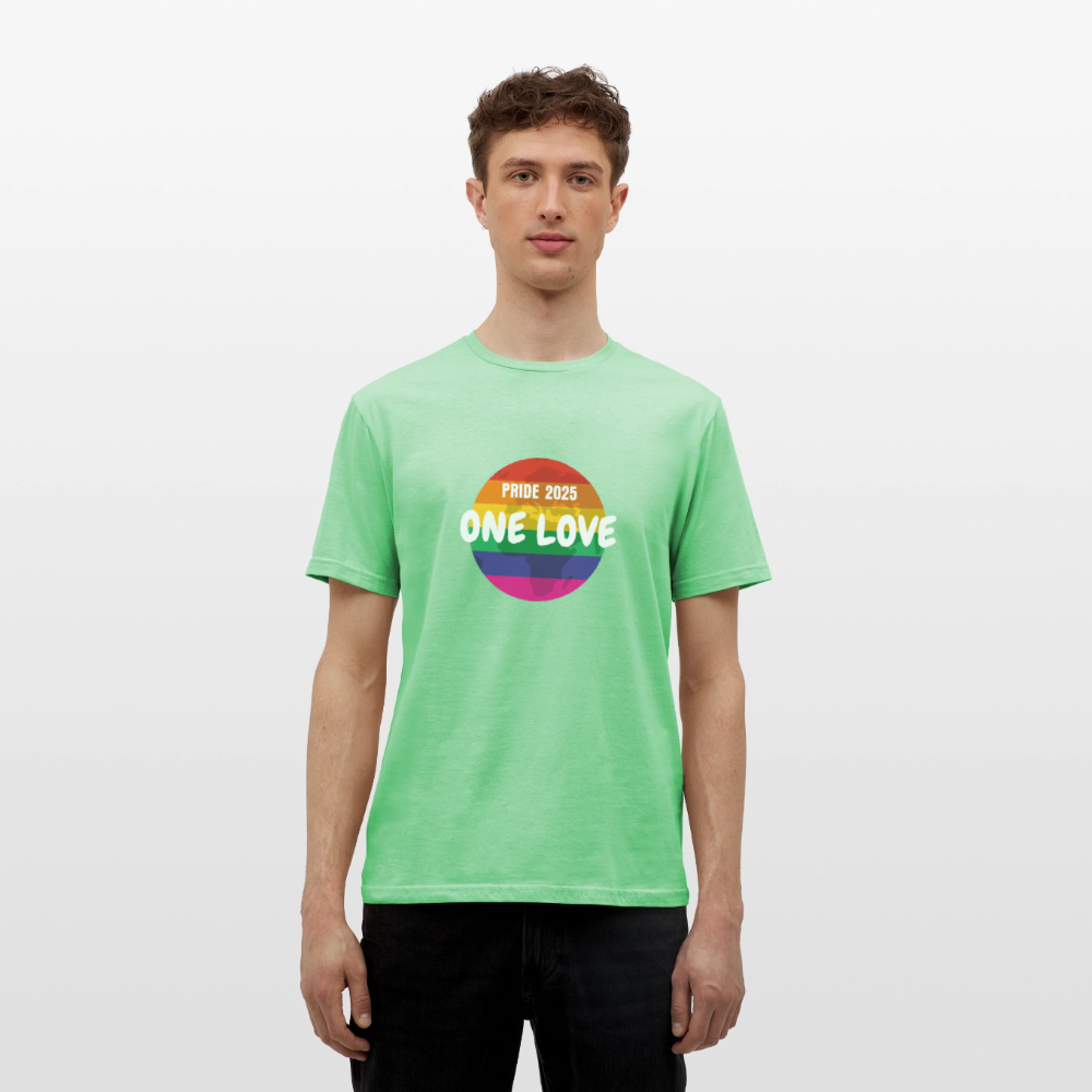Männer T-Shirt Pride - Mintgrün