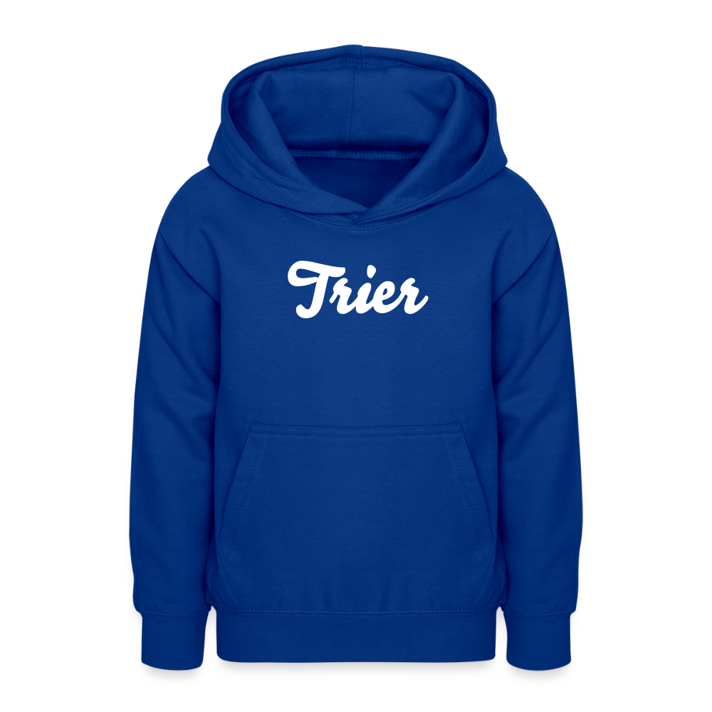 Teenager Hoodie Trier - Royalblau