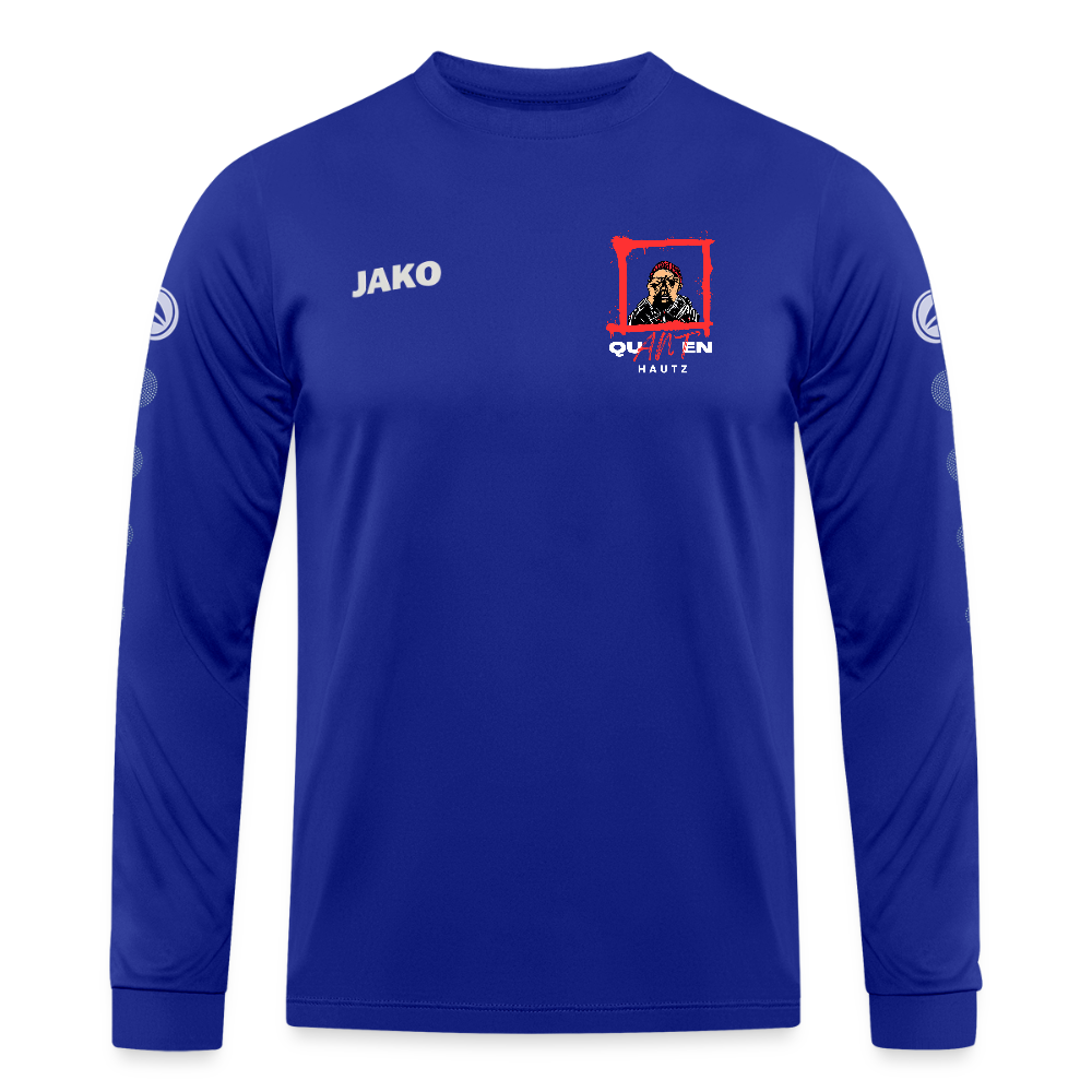 JAKO Trikot Team Langarm Quanten Hautz - Royalblau