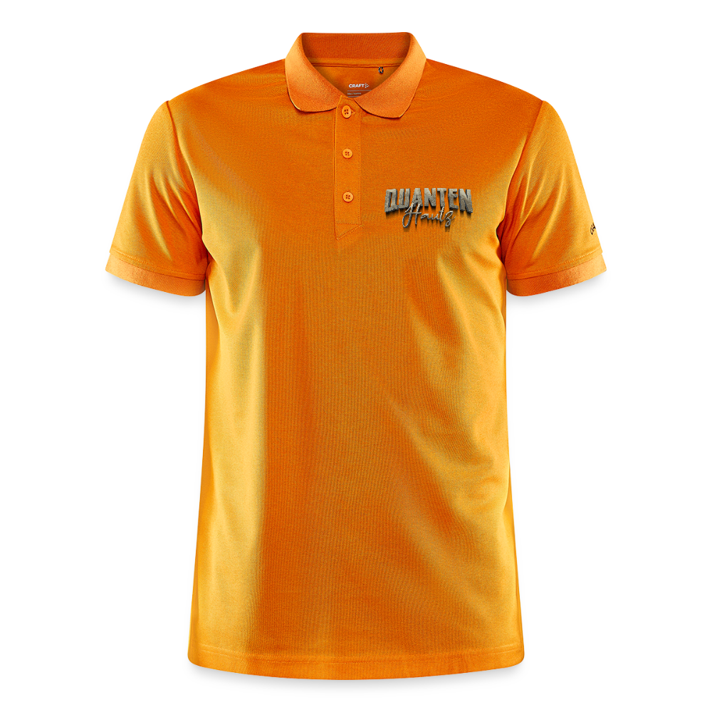CRAFT Core Unify Polo Quanten Hautz - Hellorange meliert