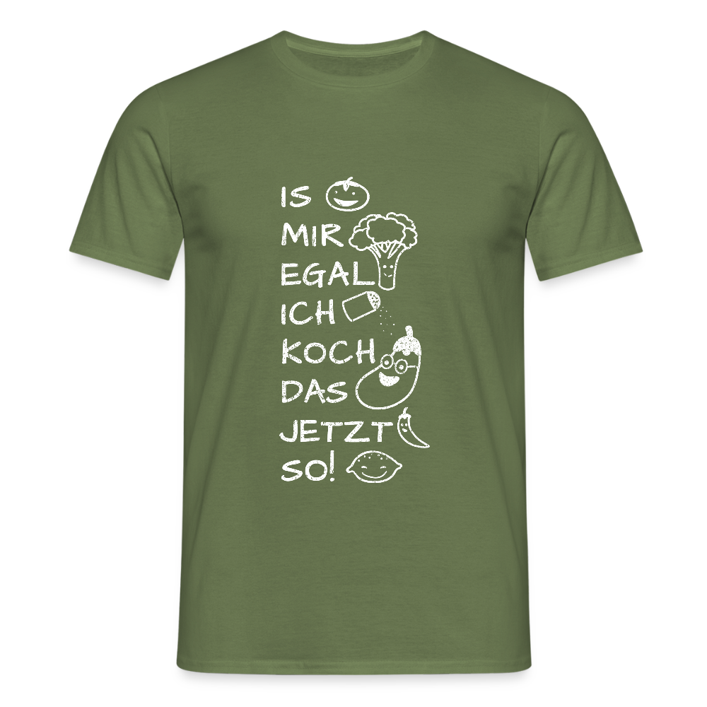 Männer T-Shirt Fun - Militärgrün