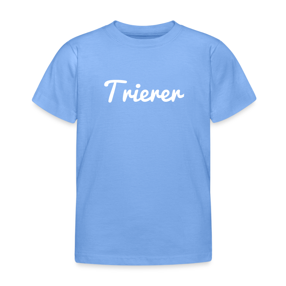Kinder T-Shirt Trierer - Himmelblau
