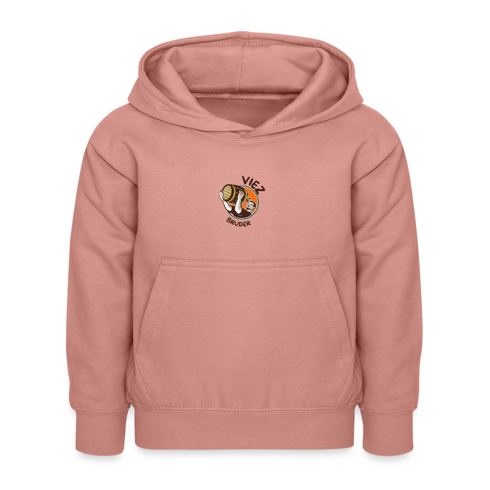 Kinder Hoodie Viezbruder - Altrosa